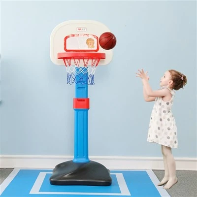 Puesto de baloncesto interior para niños